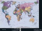 Комар фотообои. Каталог 2014 "Scenics Edition 1" - стр.110 Komar 4-050 World Map