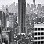 Фотообои на стену «Город Нью-Йорк» Komar 8-323 NYC Black&White