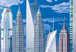 Фотообои на стену «Мир Высоких Зданий» WG 00120 World’s Tallest Buildings