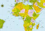 Фотообои на стену «Карта Мира» WG 00280 Map of the World