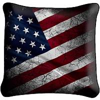Декоративная фото подушка A2341 Флаг Америки