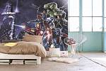 Детские фотообои на стену «Мстители ночного города» Komar 4-434 Avengers Citynight