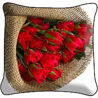 Декоративная фото подушка A1884 Букет роз