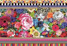 Фотообои на стену «Яркие цветы и бабочка» Komar 8-971 Melli Mello Jema