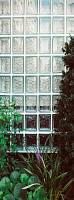 Фотообои URBAN Design UD1-041 Растения на фоне стеклоблоков