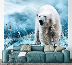 Фотообои URBAN Design UD3-127 Лед Медведь во льдах