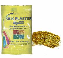 Блестки МИНИ Silk Plaster Золото - Палочки (декоративная  добавка)