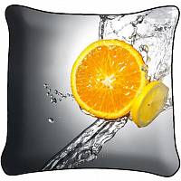 Декоративная фото подушка A2868 Дольки апельсина