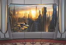 Фотообои на стену «Звездные войны» Komar 8-483 Star Wars Coruscant View