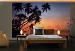 Фотообои на стену «Закат в тропиках». Komar 8-030 Tropical Sunset