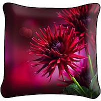Декоративная фото подушка A2075 Розовый цветок