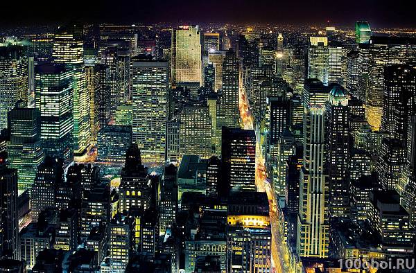 Фотообои  «Нью Йорк. Взгляд с Empire State» WG 00688 From the Empire State