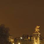 Фотообои на стену «Париж Эйфилева башня» Komar 4-321 Nuit d' or