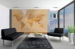 Фотообои на стену «Карта мира» WG 00153 The World