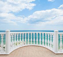 Фотообои на стену «Балкон с видом на океан». Divino D1-040