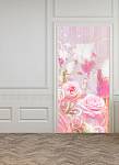Самоклеющиеся фотообои на дверь HARMONY Decor HDD-115 Розовое цветение