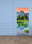 Самоклеющиеся фотообои на дверь HARMONY Decor HDD-093 Доломитовые горы