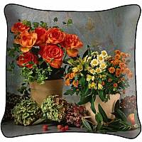 Декоративная фото подушка A2183 Натюрморт цветы