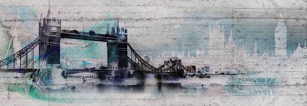 Панорамные фотообои «Город Лондон» Komar 4-315 london