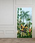 Самоклеющиеся фотообои на дверь HARMONY Decor HDD-147 Тропический рай