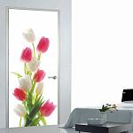 Фотообои на дверь Антимаркер Door's C-049 Цветы тюльпаны