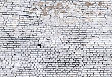 Фотообои на стену «Белая стена» Komar 8-881 White Brick