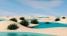Фотообои HARMONY Decor HD5-018 Оазис в пустыне