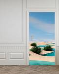 Самоклеющиеся фотообои на дверь HARMONY Decor HDD-196 Оазис в пустыне 