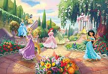 Детские фотообои на стену «Парк Принцесс Диснея» Komar  8-4109 Disney Princess Park