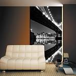 Фотообои на стену АнтиМаркер 1-А-125 Бруклинский мост. Черно-белое фото