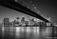 Фотообои на стену «Горизонт Манхэттена». WG 00119 Manhattan Skyline