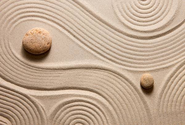 Фотообои URBAN Design UD21-41 Камни на песке Медитация